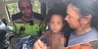Menina de 4 anos desaparecida há dois dias em área de mata é encontrada viva em Minas Gerais  Foto: Divulgação/Corpo de Bombeiros