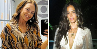 Carla Marins, como Xênica, e Bruna Marquezine (Fotos: Rerpdoução/Instagram) Foto: Elas no Tapete Vermelho