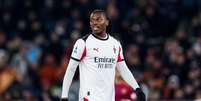 Rafael Le&atilde;o (Milan) durante jogo contra a Roma, no dia 25.01.2026 Foto: Giuseppe Maffia / Alamy
