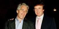 Jeffrey Epstein e Donald Trump  Foto: Davidoff Studios/Getty Images / Perfil Brasil