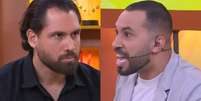 Brigido e Gil do Vigor no Bate  Foto: Papo BBB após eliminação no BBB 26 (Reprodução/Globoplay) / Contigo