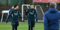 Atividade de prepara&ccedil;&atilde;o do Arsenal - Foto: Stuart MacFarlane/Arsenal / Jogada10