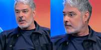 William Bonner relembrou um momento cr&iacute;tico no Jornal Nacional  Foto: Reprodu&ccedil;&atilde;o/Globoplay / Mais Novela