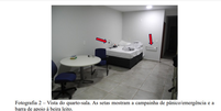 Ao lado da cama, Bolsonaro tem acesso a um bot&atilde;o de p&acirc;nico e a barras de apoio para se levantar  Foto: Reprodu&ccedil;&atilde;o/GloboNews