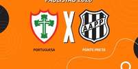 Foto: Arte Jogada10 - Legenda: Portuguesa e Ponte Preta prometem um jog&atilde;o no Canind&eacute; / Jogada10