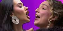 Jordana e Samira protagonizam um bate-boca com risco de embate f&iacute;sico  Foto: Fotomontagem: Sala de TV (Fotos: Reprodu&ccedil;&atilde;o/TV)