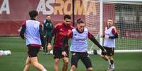 Atividade de prepara&ccedil;&atilde;o da Roma - Foto: Divulga&ccedil;&atilde;o / AS Roma / Jogada10