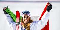 Sofia Goggia conquistou bronze nos Jogos Ol&iacute;mpicos  Foto: ANSA / Ansa - Brasil