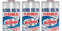 Anvisa mandar recolher Álcool 70° Brilhex  Foto: Reprodução