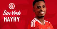 Kayky chega por empr&eacute;stimo do Bahia, com op&ccedil;&atilde;o de compra &ndash;  Foto: Divulga&ccedil;&atilde;o / Internacional / Jogada10