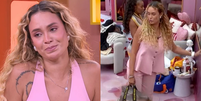 Sarah Andrade é eliminada do BBB26 vestindo rosa e detalhe chama a atenção da web  Foto: Reprodução/Globoplay