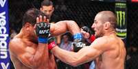 Sean Strickland na luta contra Paulo Borrachinha Foto: Divulga&ccedil;&atilde;o/UFC / Esporte News Mundo