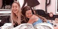 Sarah e Juliette no BBB21  Foto: Reprodução/BBB21/TV Globo / Estadão