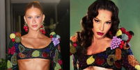 Barriga chapada e muito brilho: Marina Ruy Barbosa abre o Carnaval 2026 com look artesanal j&aacute; usado por Sabrina Sato; veja fotos.  Foto: Brazilnews, Reprodu&ccedil;&atilde;o/Instagram, @sabrinasato / / Purepeople