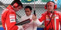 Rob Smedley e Felipe Massa em 2008 Foto: Divulga&ccedil;&atilde;o / F1