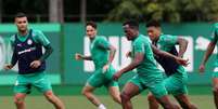Palmeiras segue prepara&ccedil;&atilde;o para quartas de final do Paulist&atilde;o - Foto: Cesar Greco/Palmeiras / Jogada10
