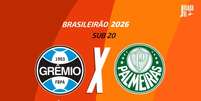 Gr&ecirc;mio chegou &agrave; semifinal da &uacute;ltima Copinha - Foto: Arte/Jogada10 - Legenda: Saiba onde assistir e as prov&aacute;veis escala&ccedil;&otilde;es de Gr&ecirc;mio x Palmeiras, v&aacute;lido pela primeira rodada do Brasileir&atilde;o sub-20 / Jogada10
