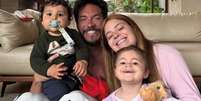 Eliezer e Viih Tube com os filhos, Ravi e Lua  Foto: Reprodu&ccedil;&atilde;o/ Instagram / Contigo