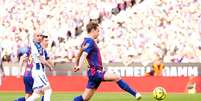 Frenkie de Jong marca o segundo gol do Barcelona contra o Levante - Foto: Pedro Salado/Getty Images / Jogada10