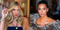 Virg&iacute;nia Fonseca e Kim Kardashian  Foto: Reprodu&ccedil;&atilde;o/Instagram; Aeon/GC Images/Getty Images / Contigo
