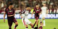 Arrascaeta em derrota do Flamengo para o Lanús  Foto: Gilvan de Souza/Flamengo