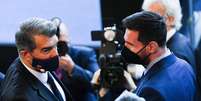 Presidente do Barcelona abre o jogo sobre rela&ccedil;&atilde;o com Messi   Foto: David Ramos/Getty Images / Esporte News Mundo