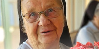 Irmã Nádia morreu aos 82 anos, vítima de um invasor ao convento onde congregava  Foto: Reprodução/Instagram