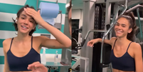 Bruna Marquezine sofre em treino pós-carnaval  Foto: Reprodução/Instagram
