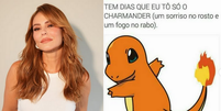 Paolla Oliveira postou v&aacute;rios memes junto de fotos com o novo visual  Foto: Reprodu&ccedil;&atilde;o/Instagram
