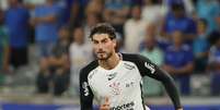 Pedro Raul (Corinthians) durante jogo contra o Cruzeiro, no dia 25.02.2026. Foto: Gilson Lobo / Alamy