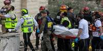 V&aacute;rios locais em Israel j&aacute; foram atingidos por m&iacute;sseis iranianos, incluindo Jerusal&eacute;m e uma sinagoga em Beit Shemesh  Foto: DW / Deutsche Welle