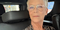 Jamie Lee Curtis posta foto para mostrar o suti&atilde;  Foto: Reprodu&ccedil;&atilde;o/Instagram