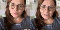 Monica Iozzi é internada por conta de reação a remédio  Foto: Reprodução/Instagram