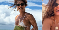 Juliana Paes, 46 anos: 'Gosto de um corpo forte, definido, mas que tamb&eacute;m seja funcional. A musculatura me d&aacute; sustenta&ccedil;&atilde;o'. Foto: Reprodu&ccedil;&atilde;o, Instagram / Purepeople