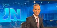 C&eacute;sar Tralli amplia seu poder de influ&ecirc;ncia na Globo e nas redes sociais  Foto: Reprodu&ccedil;&atilde;o/Facebook/Jornal Nacional