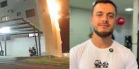 Personal trainer que sofreu graves queimaduras após explosão em apartamento morre no Paraná  Foto: Reprodução/RPCTV/Instagram @eduwerneckpersonalestudi