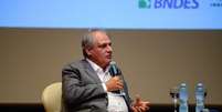 Carlos Sanchez durante semin&aacute;rio Sa&uacute;de e Soberania: o Complexo Econ&ocirc;mico Industrial da Sa&uacute;de como estrat&eacute;gia de desenvolvimento para o Brasil, no Banco Nacional de Desenvolvimento Econ&ocirc;mico e Social (BNDES). Foto: Tomaz Silva/Ag&ecirc;ncia Brasil / Estad&atilde;o