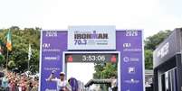 Ironman 70.3 Curitiba, prova realizada na capital paranaense  Foto: Reprodu&ccedil;&atilde;o/Instagram/@brasilironman / Estad&atilde;o