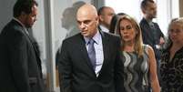 O ministro do STF Alexandre de Moraes com a esposa, a advogada Viviane Barci de Moraes  Foto: Andr&eacute; Dusek/Estad&atilde;o / Estad&atilde;o