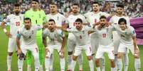 Sele&ccedil;&atilde;o de futebol do Ir&atilde; durante participa&ccedil;&atilde;o no Mundial de 2022  Foto: AFP - FADEL SENNA / RFI