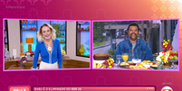 Babu participa do 'Mais Voc&ecirc;', com Ana Maria Braga  Foto: Reprodu&ccedil;&atilde;o/X @gshow