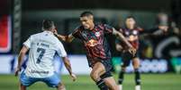 Lucas Barbosa, jogador do Red Bull Bragantino. Foto: Ari Ferreira/Red Bull Bragantino / Esporte News Mundo