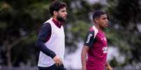 Yuri Alberto treinou com o elenco nesta quinta-feira - Foto: Rodrigo Coca / Ag. Corinthians / Jogada10