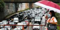 SP tem novo recorde de tr&acirc;nsito na manh&atilde; desta quinta. Foto: Tiago Queiroz/Estad&atilde;o / Estad&atilde;o