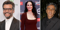 Wagner Moura, S&ocirc;nia Braga e Caetano Veloso fazem parte da hist&oacute;ria do Oscar  Foto: Brianna Bryson/WireImage | Europa Press/Europa Press via Getty Images | Jeff Kravitz/FilmMagic 