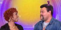Babu Santana encontra Karol Conká após eliminação do BBB 26  Foto: Reprodução/TV Globo