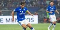 Lucas Silva (Cruzeiro) durante jogo contra o Atlético-MG, no dia 08.03.2026. Foto: Associated Press / Alamy