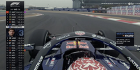 Momento em que a Red Bull da ordem para que Verstappen abandone Foto: Reprodu&ccedil;&atilde;o