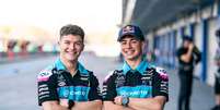 Pilotos da CFMOTO Inde Aspar Team, Dani Holgado e David Alonso disputam a etapa brasileira da Moto2 em Goi&acirc;nia.  Foto: CF Motos Aspar / Reprodu&ccedil;&atilde;o