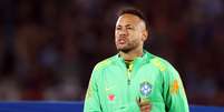 Neymar Jr na &uacute;ltima ocasi&atilde;o em que atuou pela Sele&ccedil;&atilde;o Brasileira, ainda em 2023  Foto: Vitor Silva/CBF